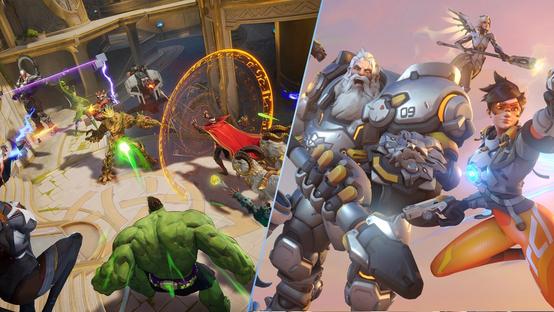 image of marvel rivals and overwatch